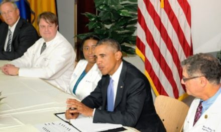 Barack Obama Meets With Emory Staff