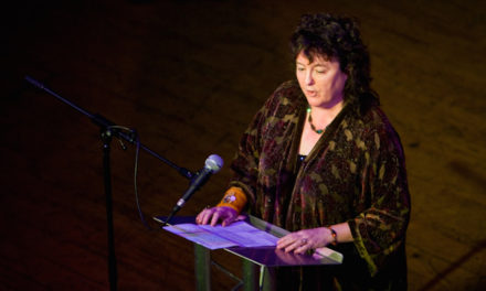 British Poet Laureate Gives Reading on Love, Feminism