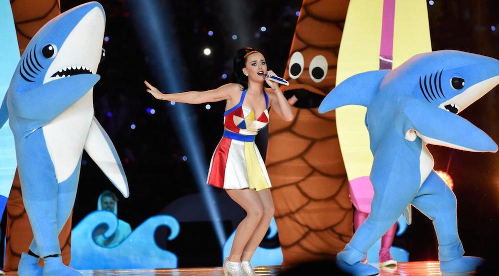 Katy Perry Wows At the Super Bowl