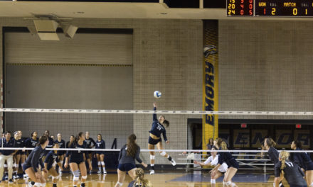Volleyball Wins Big, Sweeps Competition at Home Tournament