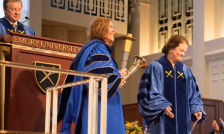 Sterk Commits to Inclusion, Global Engagement at Inauguration