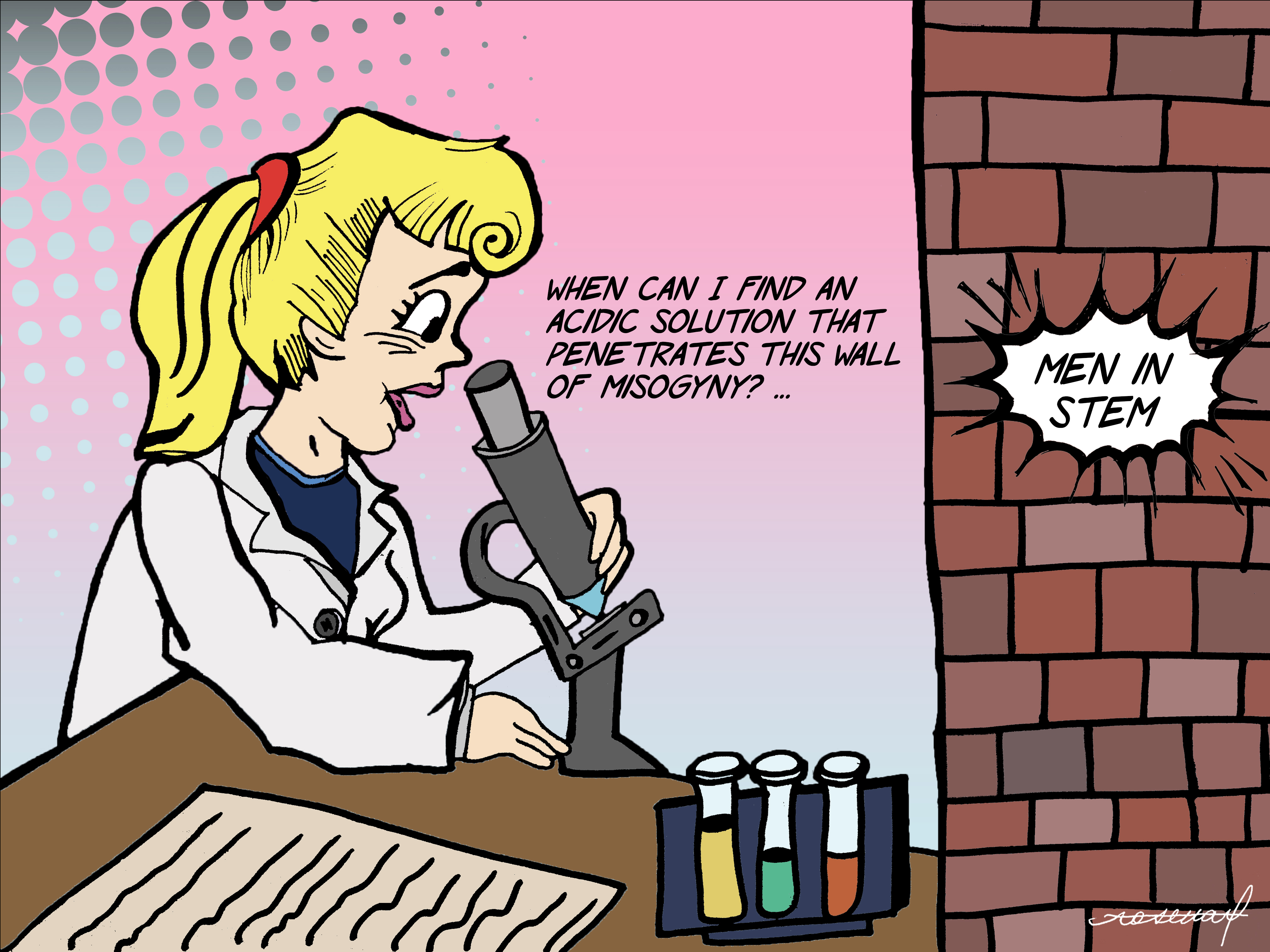 Cartoon: Sexism in STEM