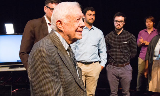 Jimmy Carter Awarded Tenure at Emory