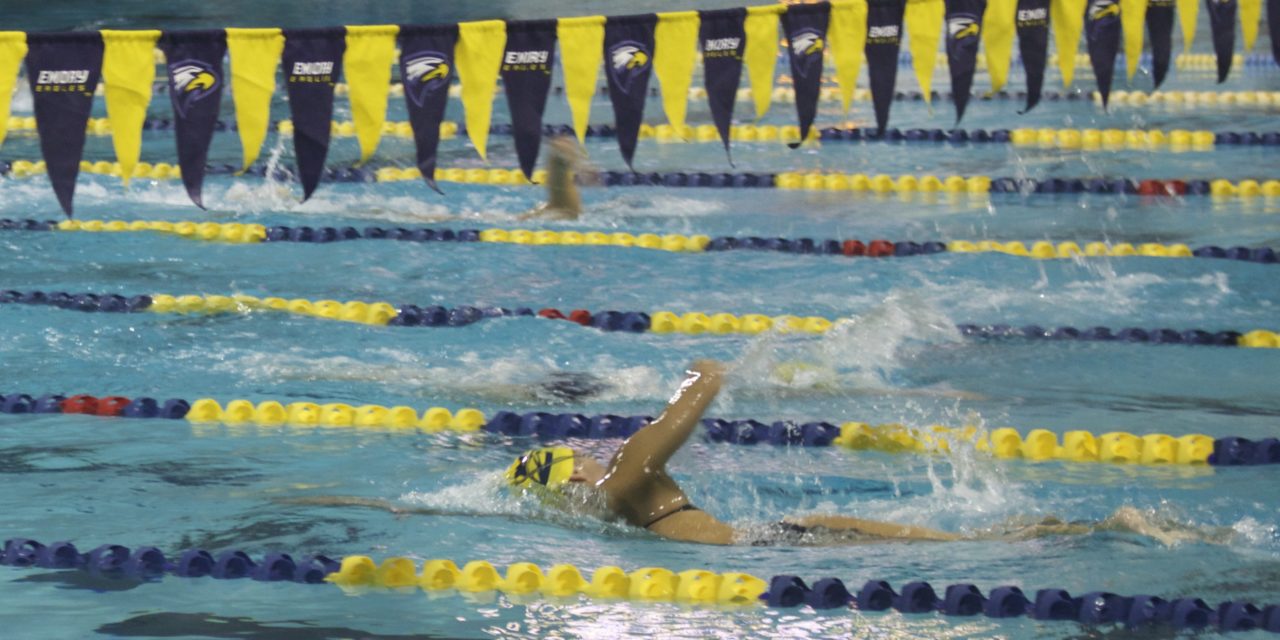 Swimming & Diving Finds Rhythm at Emory Invitational