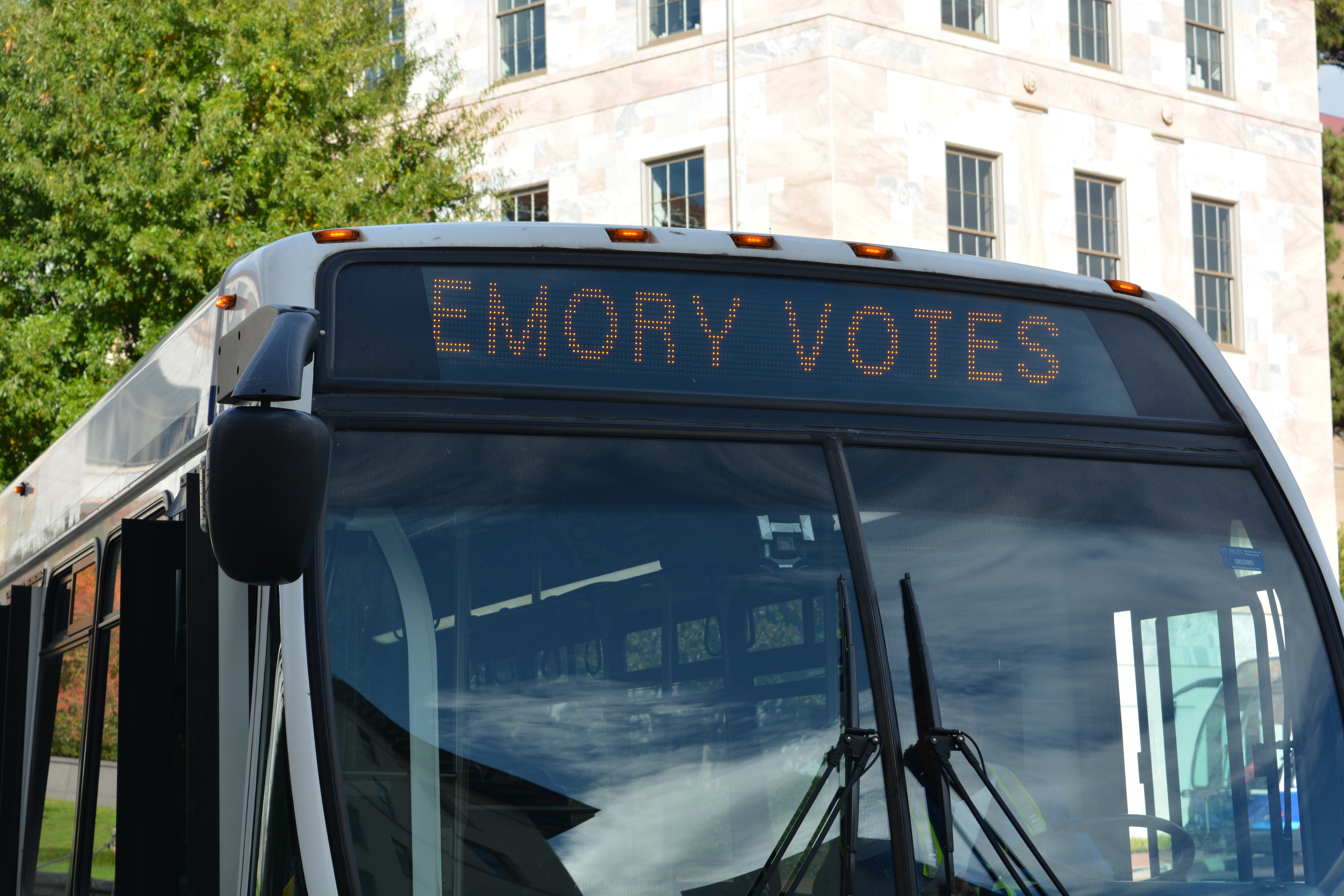Emory Votes Initiative Provides Shuttles to Early Polling Places