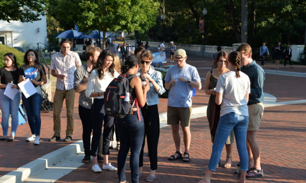 Emory Students and Faculty Hold Vigil for El Paso victims
