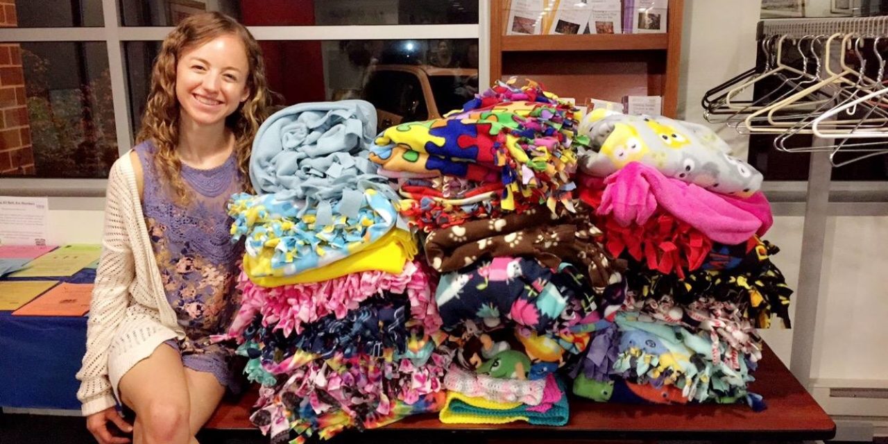 Engel Commissions 450 Blankets to Chronically Ill Kids