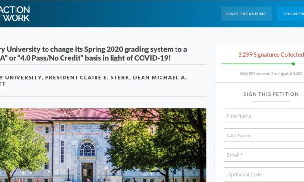 Student Petition Calls For ‘Double-A’ or ‘4.0 Pass-No Credit’ Grading