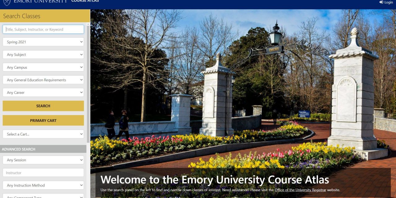 A Guide to Spring Registration The Emory Wheel