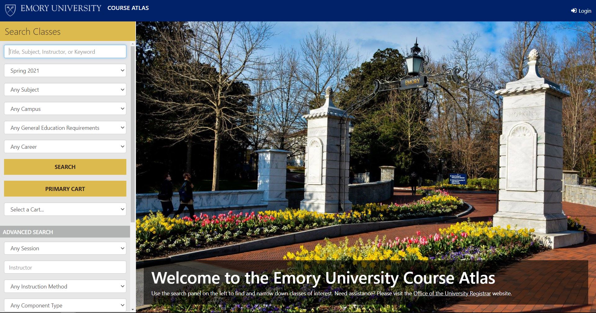 Emory University spring semester remote