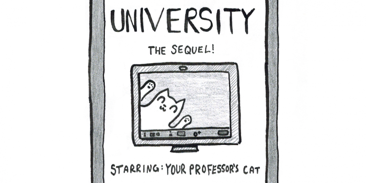 Cartoon: Zoom University, The Sequel