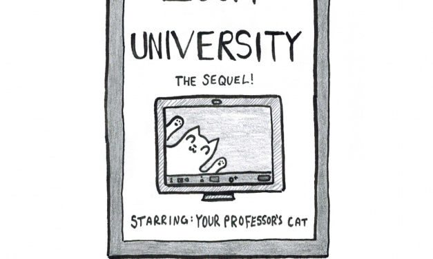 Cartoon: Zoom University, The Sequel