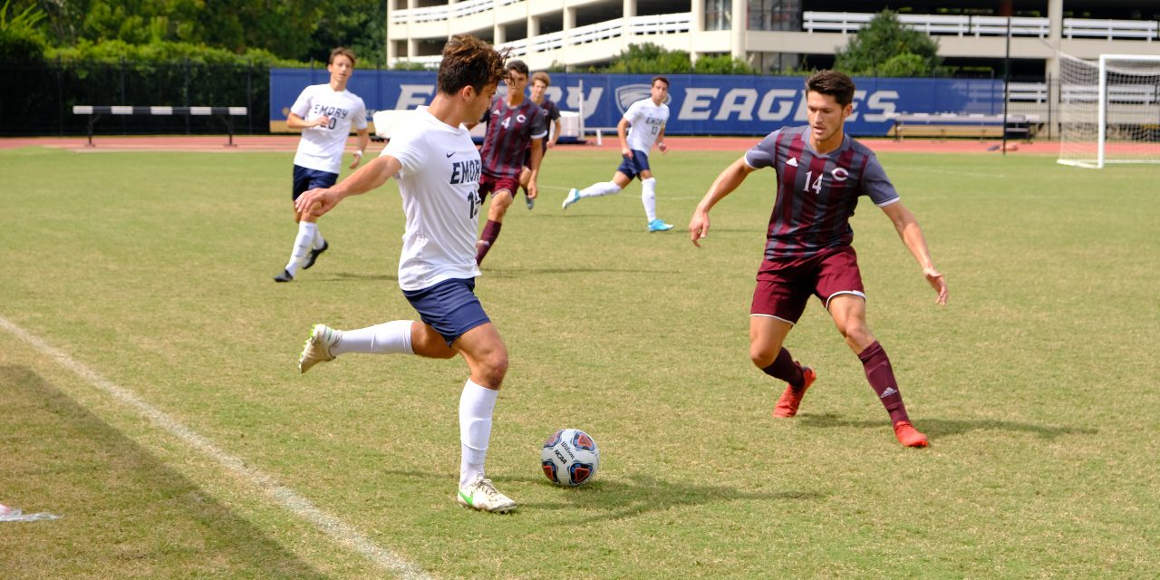 Emory soccer begins UAA matches