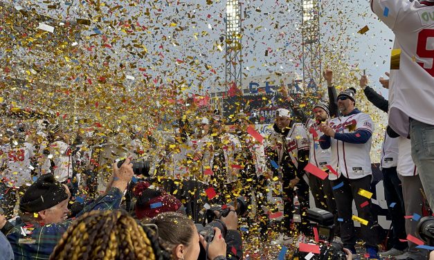 Inside the ropes: Braves fans crowd downtown streets and Truist Park to celebrate World Series victory