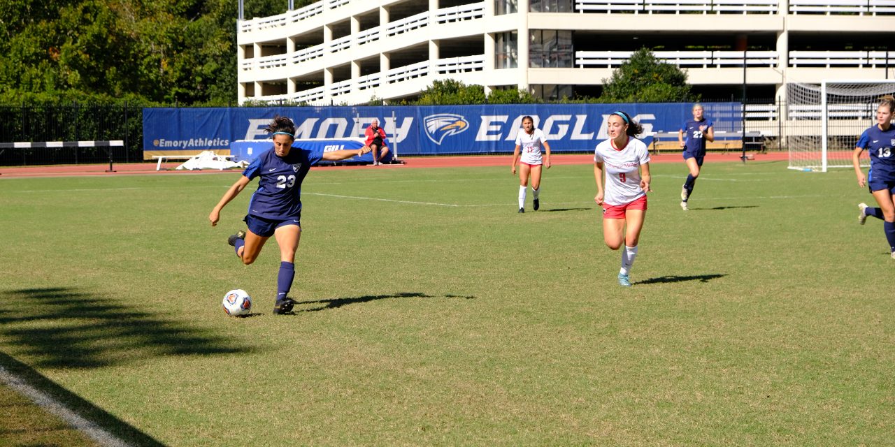 One game away from their season finales, Emory soccer stays alive