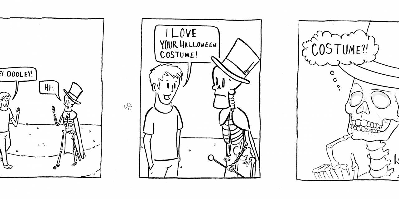 Cartoon: Dooley on Halloween