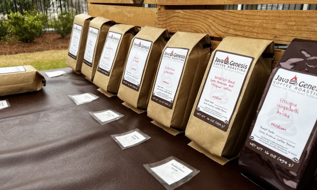 Java Genesis: Roasting fresh and pure coffee at the Emory Farmers Market