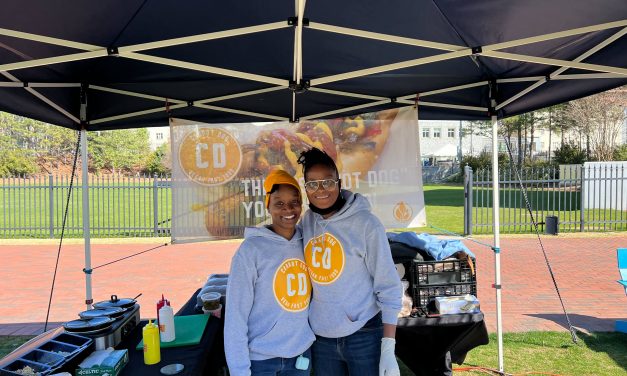 Emory Farmers Market’s women-owned vegan hot dog stand dishes mission of care