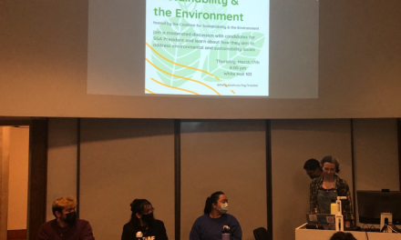 SGA presidential candidates outline sustainability platforms at forum