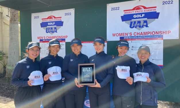 Men’s and women’s golf crowned UAA champions