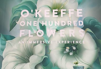 Irises looking at irises: Illuminarium’s O’Keeffe One Hundred Flowers experience