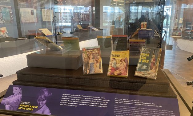 “Forbidden Loves and Secret Lusts”: Rose Library hosts exhibition featuring queer pulp fiction
