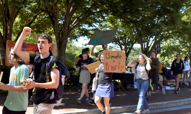 Fourth student-led climate strike demands climate action from administration