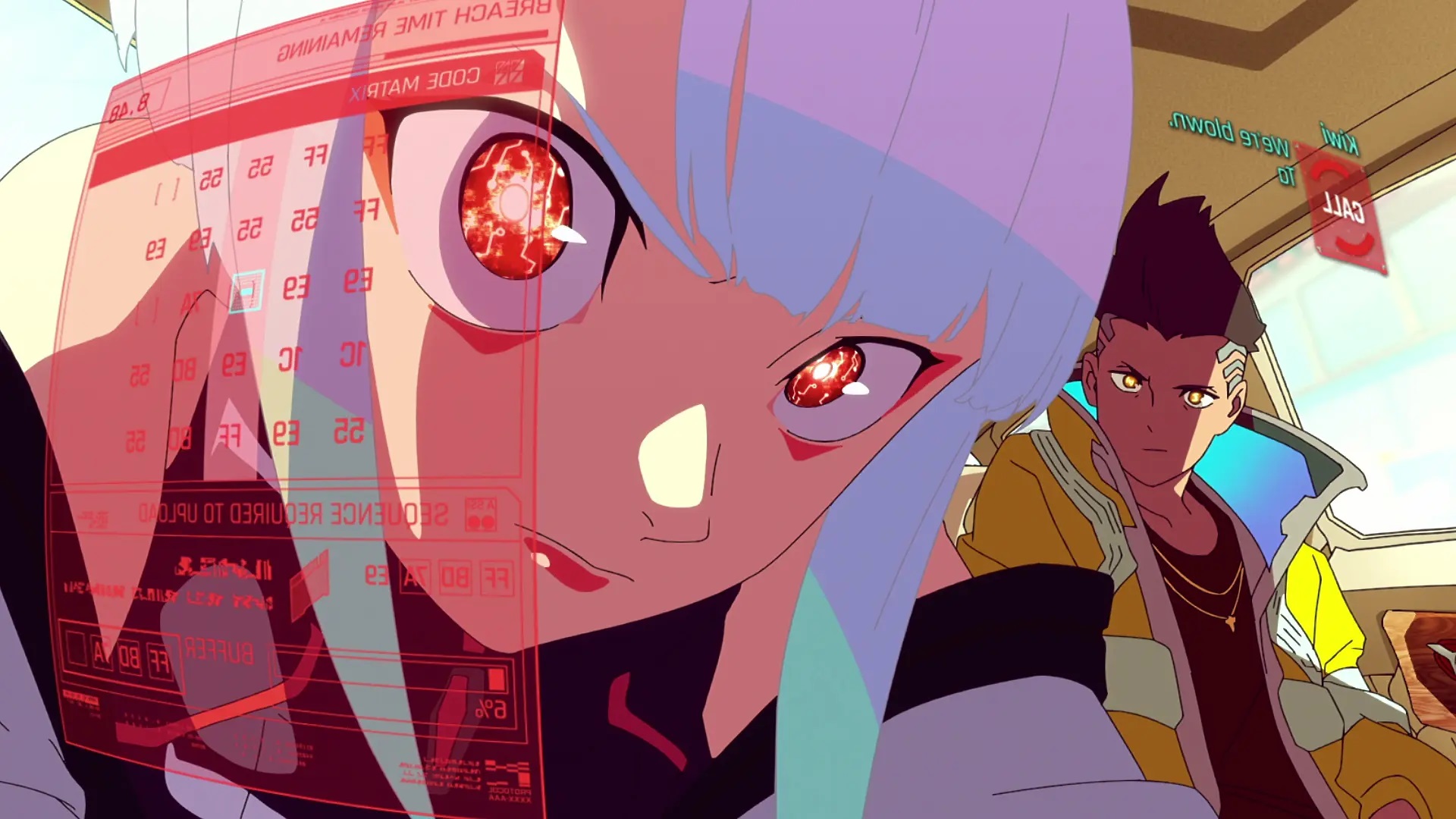 HD wallpaper: Cyberpunk: edgerunners, anime girls, lucy (edgerunners),  david (edgerunners)