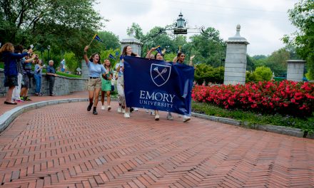 A new tradition: crossing Emory’s doorstep