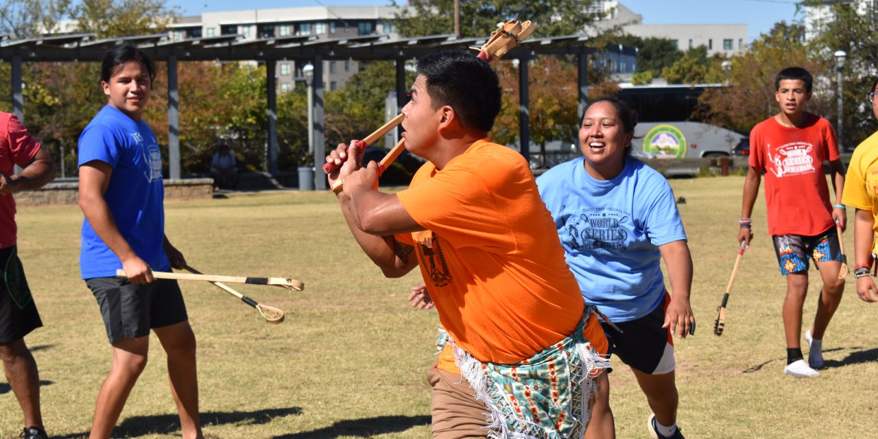 Southeast Woodlands Stickball Summit explores history and variations of classic game in Atlanta