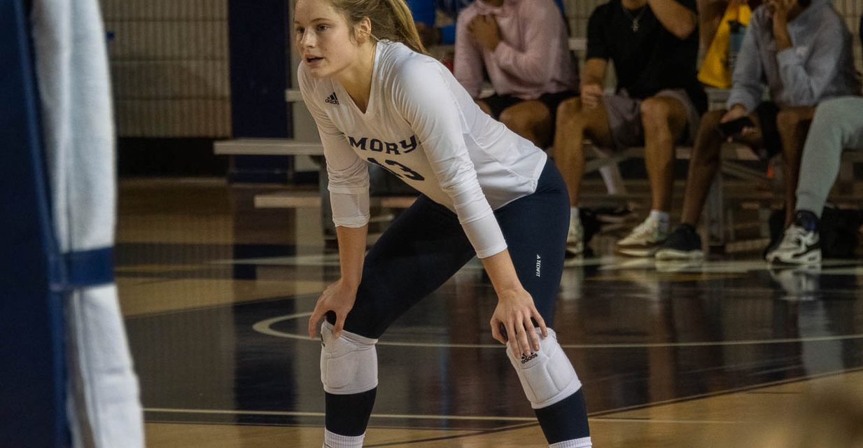 ‘Mind in the boat’: Lily Martin making waves for Emory volleyball