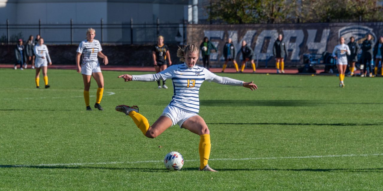 Women’s soccer survives second-round scare, advances to Sweet 16 after penalty shoot-out