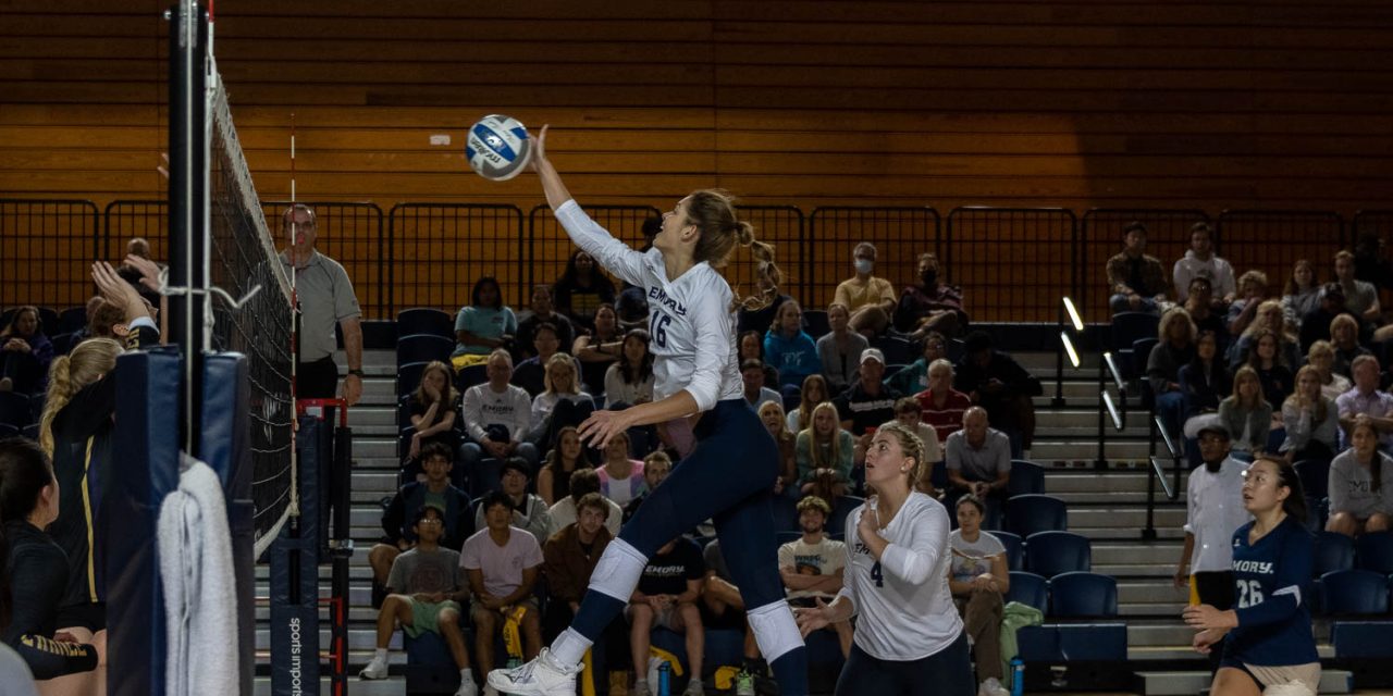 Emory volleyball captures UAA championship, falters in second round of NCAA Tournament