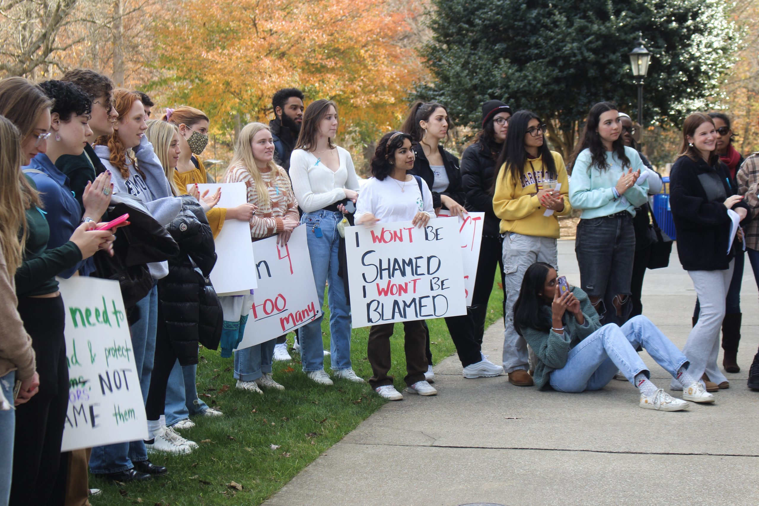 Stand With Survivors Rally Calls For Reform In Title Ix Process Advocates For Sexual Assault 4566