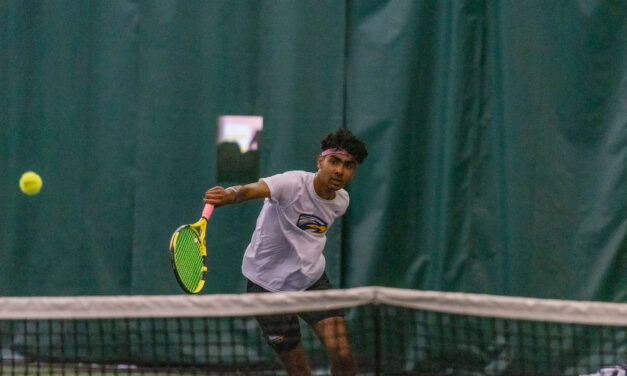 Men’s and women’s tennis go undefeated in home contests