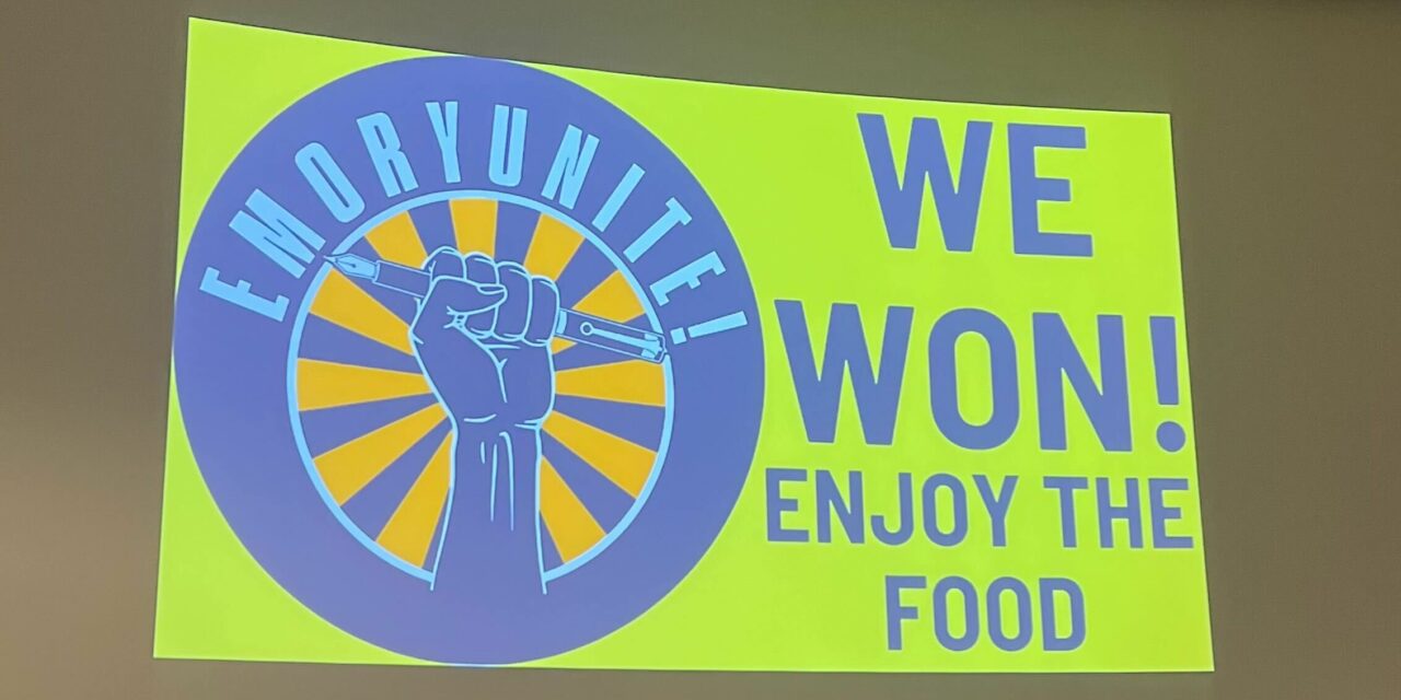 EmoryUnite! discusses next steps after unionization certification
