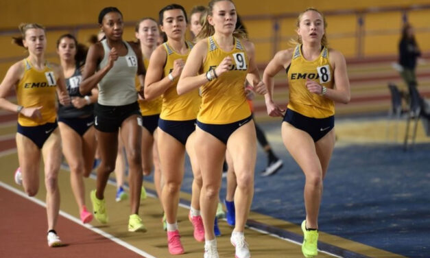 Track and field teams finish on podium at UAA Indoor Championships