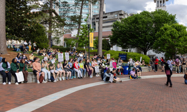 Emory protests continue on Reading Day