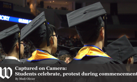 Captured on Camera: Students celebrate, protest during commencement