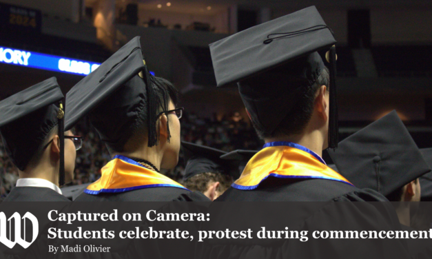 Captured on Camera: Students celebrate, protest during commencement